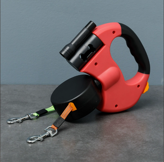 Dual Retractable Dog Leash